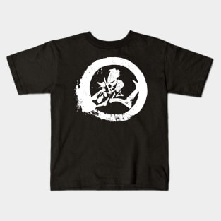 SOUL ENSO - Japanese Calligraphy SHO-DO  |  Paint Splat Kids T-Shirt